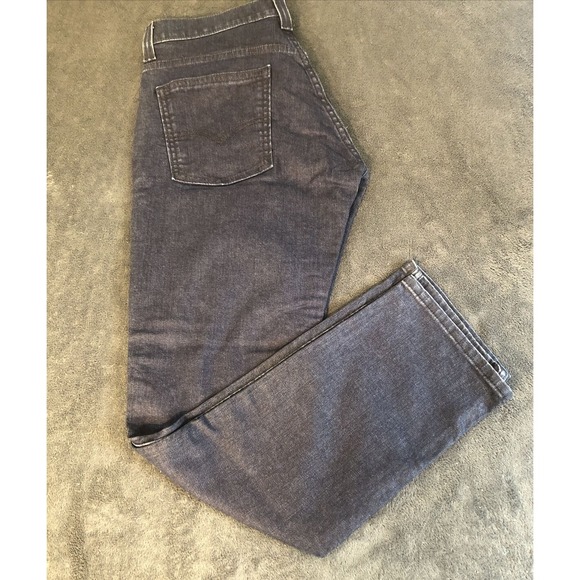 Levis 511 Mens Jeans Size 30x30 Dark Blue Slim Fit Denim Indigo - Picture 2 of 13